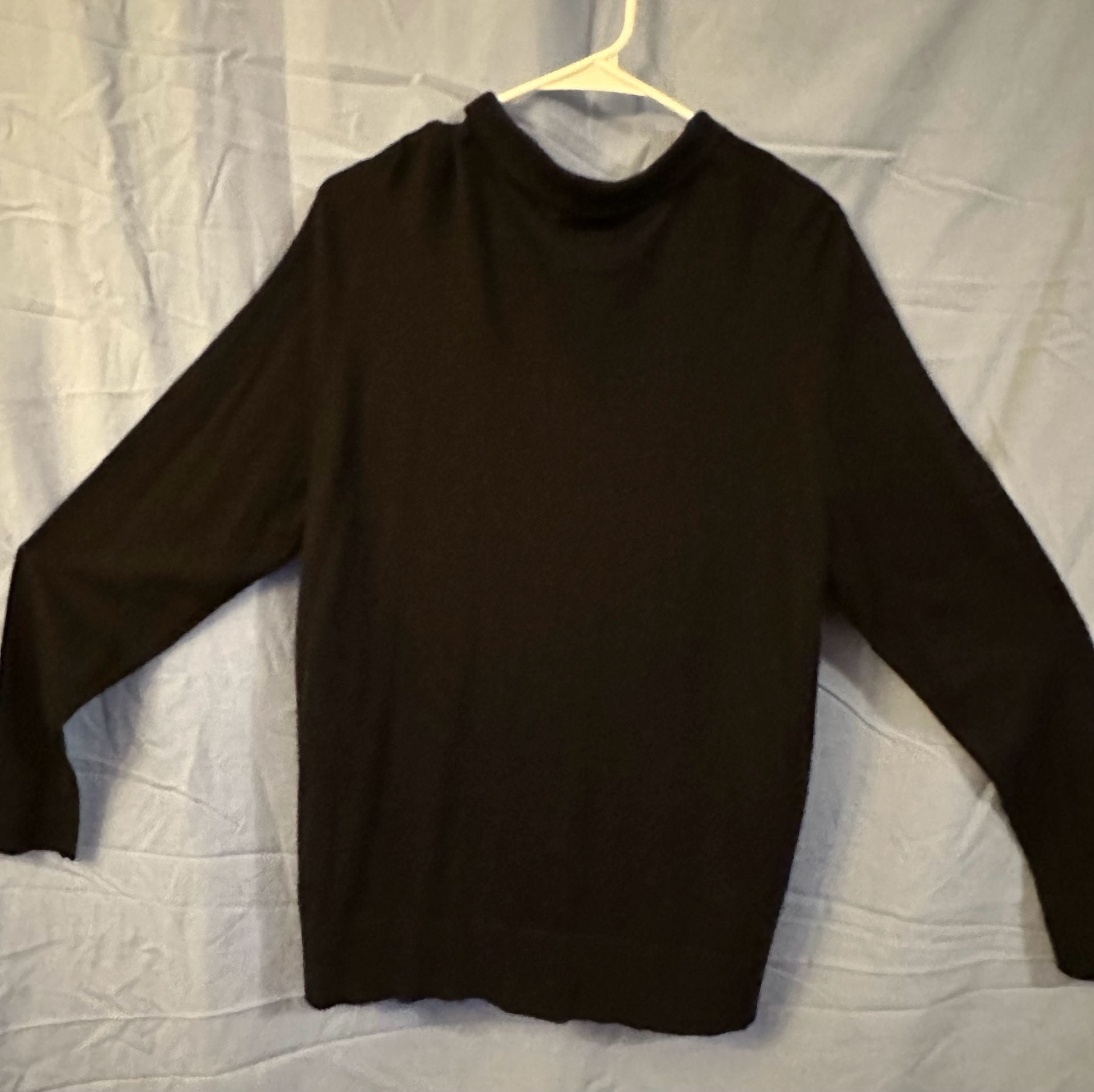 Worthington Woman Open Front Cardigan, Size 1X, Black Sweater 5