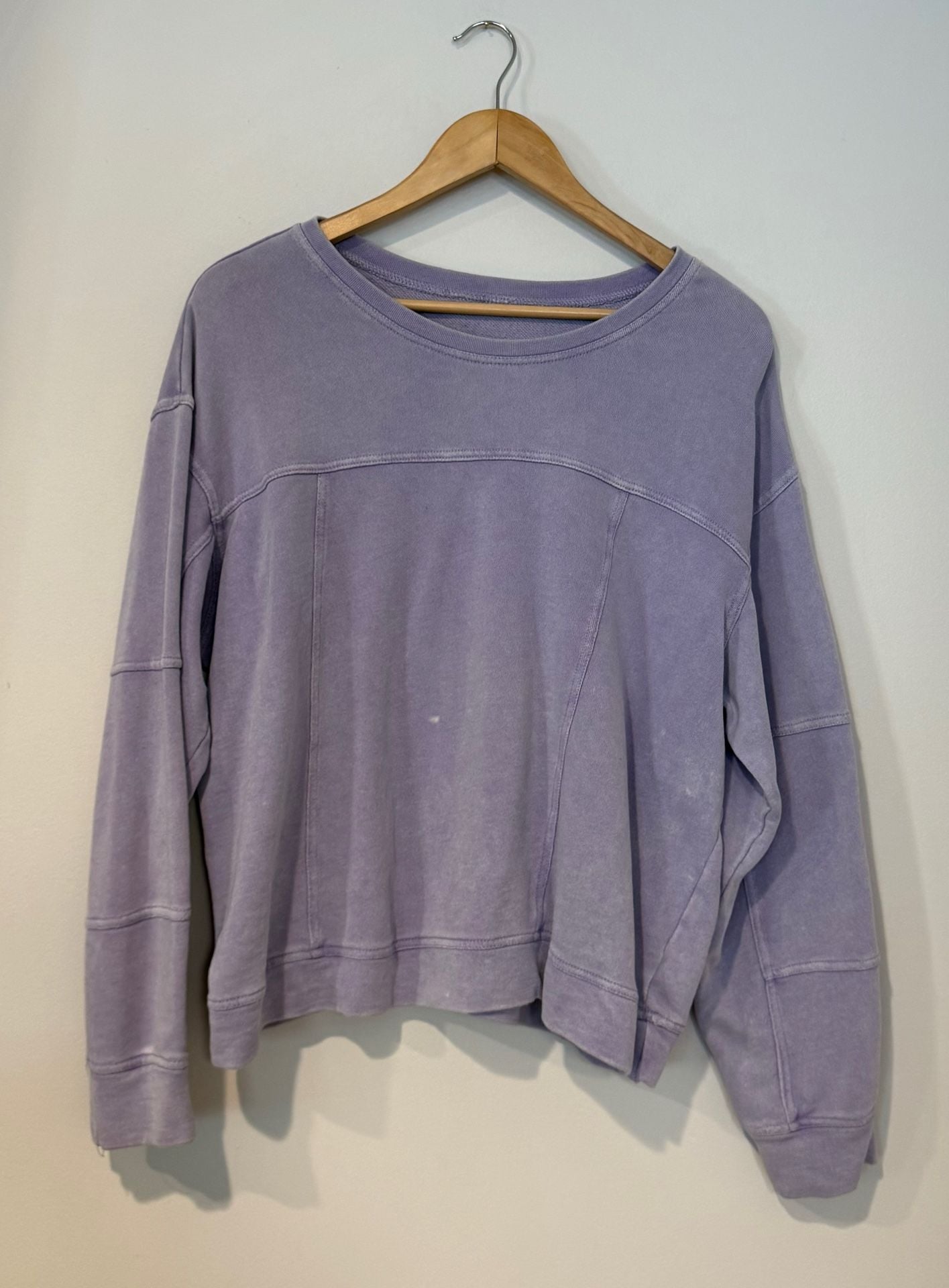Pullover Sweatshirt Purple 2