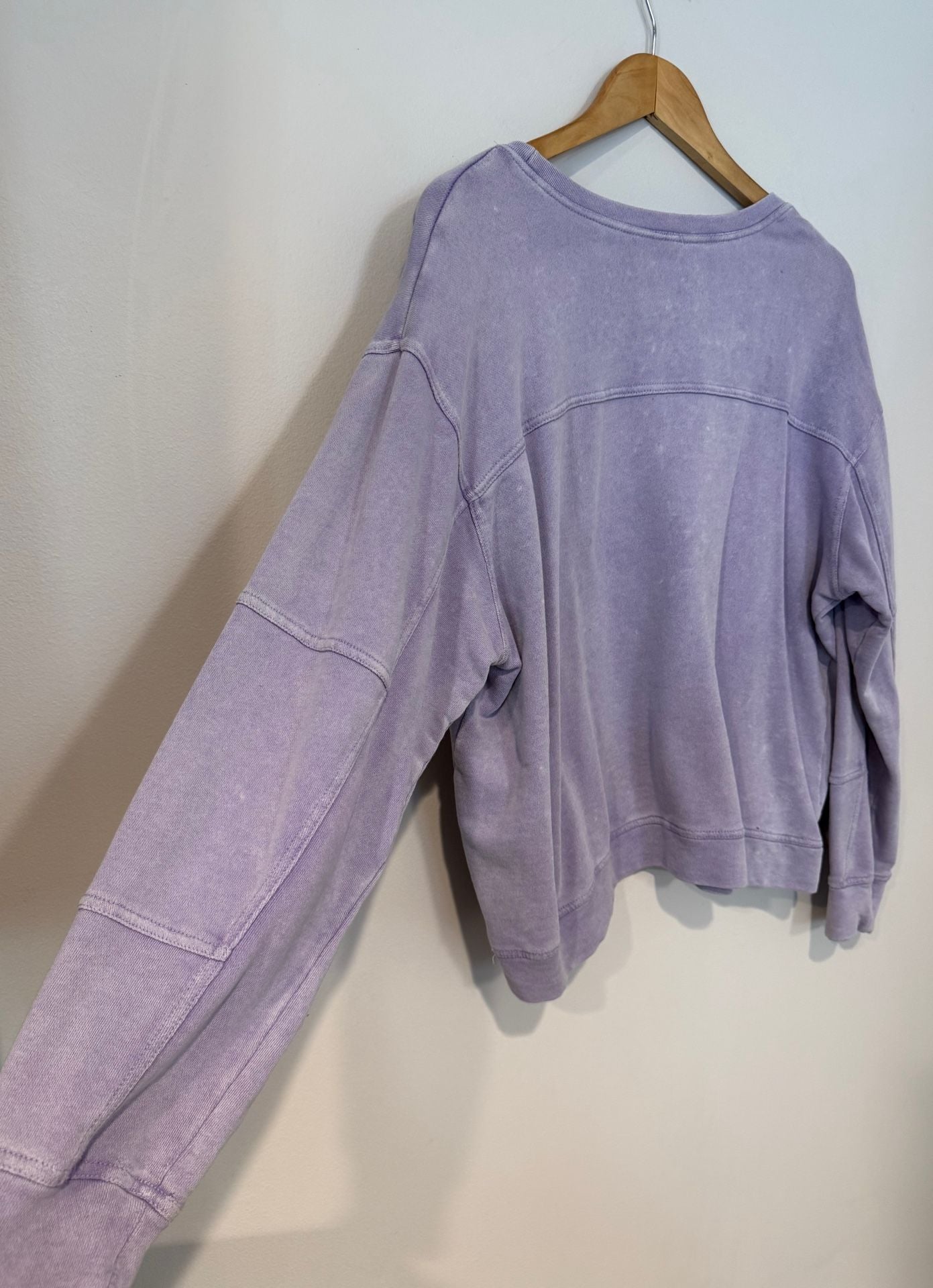 Pullover Sweatshirt Purple 4