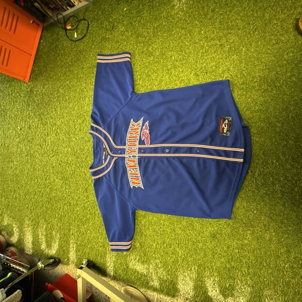 Orange County Choppers Baseball Jersey Size XL Blue