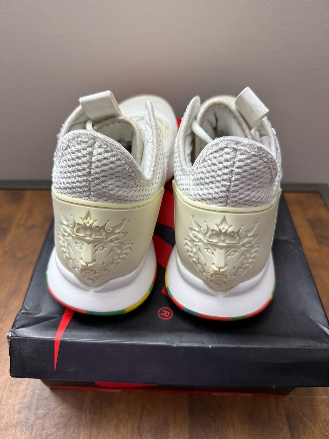 Nike LeBron Witness IV Fruity Pebbles White Multi Camo Basketball 5