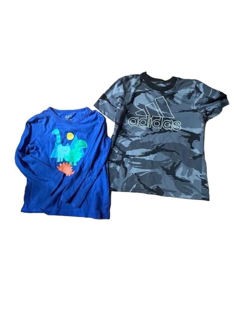 Adidas And The Childrens Place Boys Shirts Size 5 And 5T Lot 1
