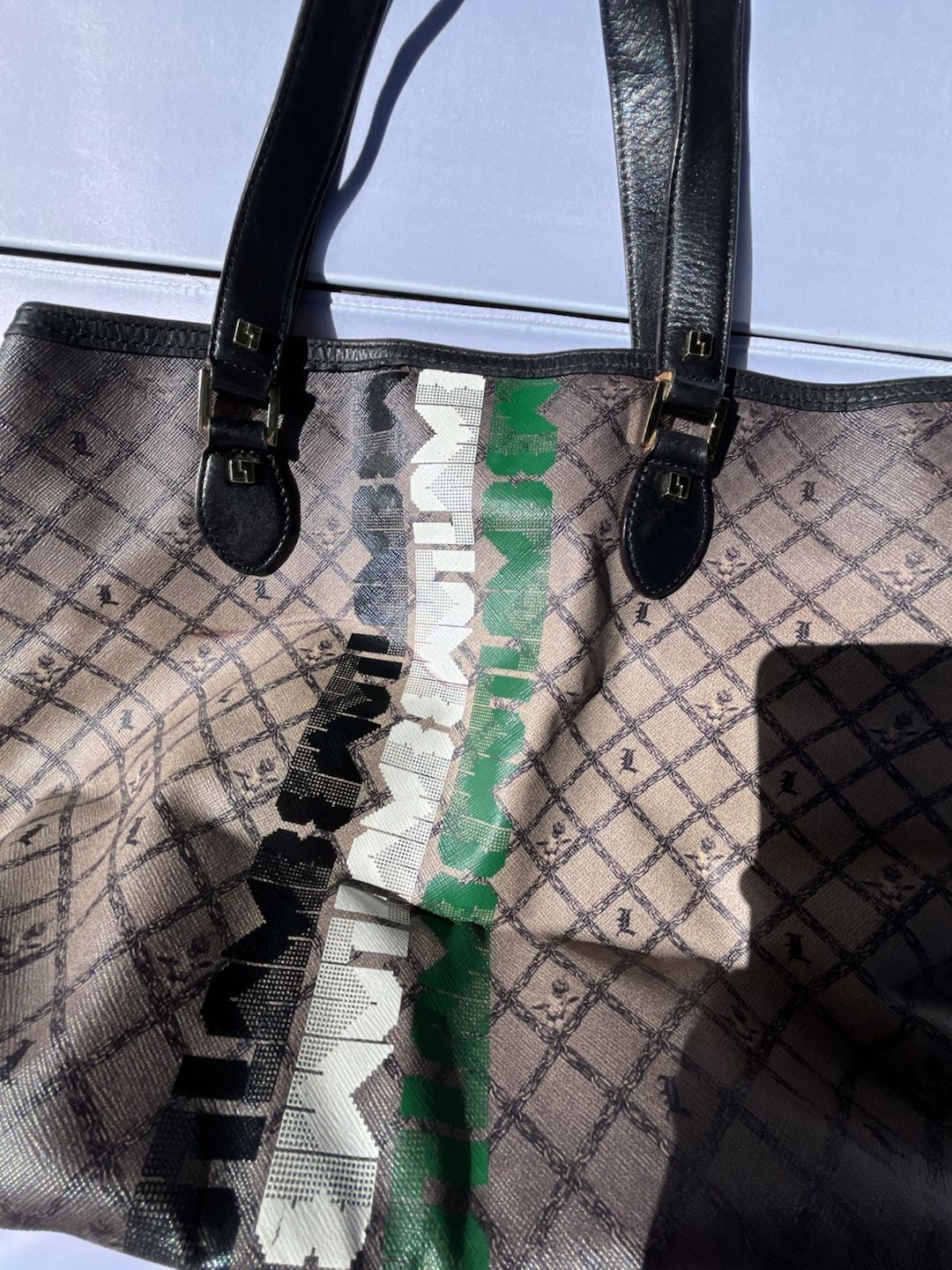 L.A.M.B. Kingsvale Tote Bag Smoke Ombre 4