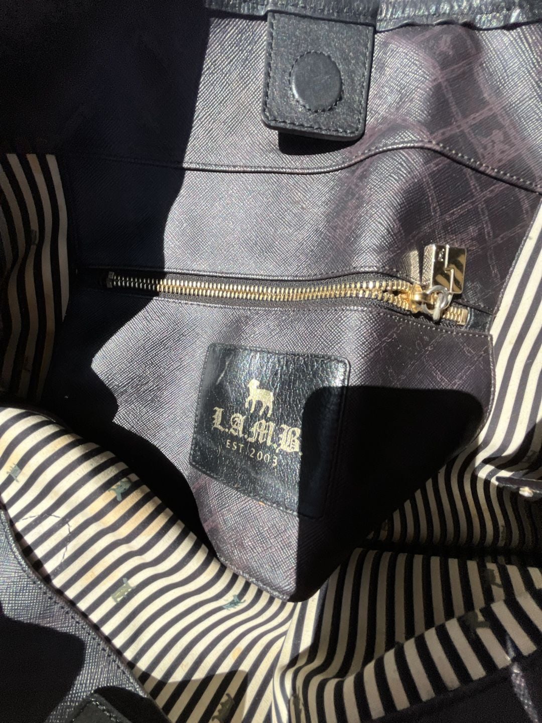 L.A.M.B. Kingsvale Tote Bag Smoke Ombre 5