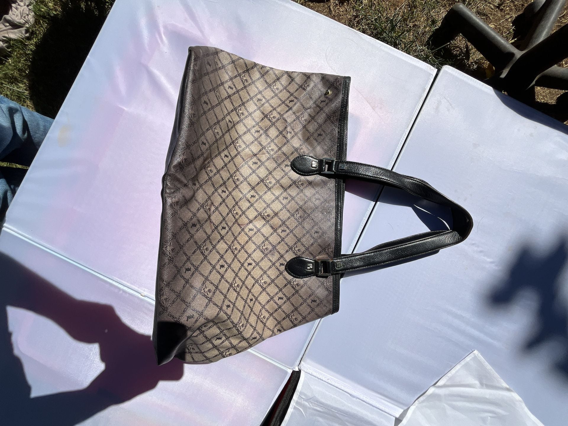 L.A.M.B. Kingsvale Tote Bag Smoke Ombre 7