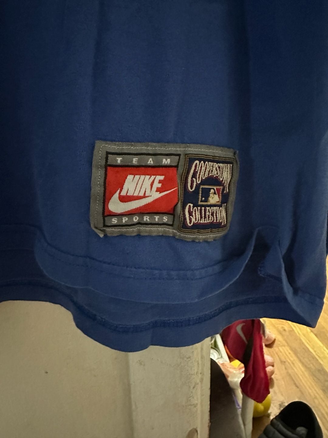 Nike Shea Stadium T-Shirt Blue Cooperstown Collection 4