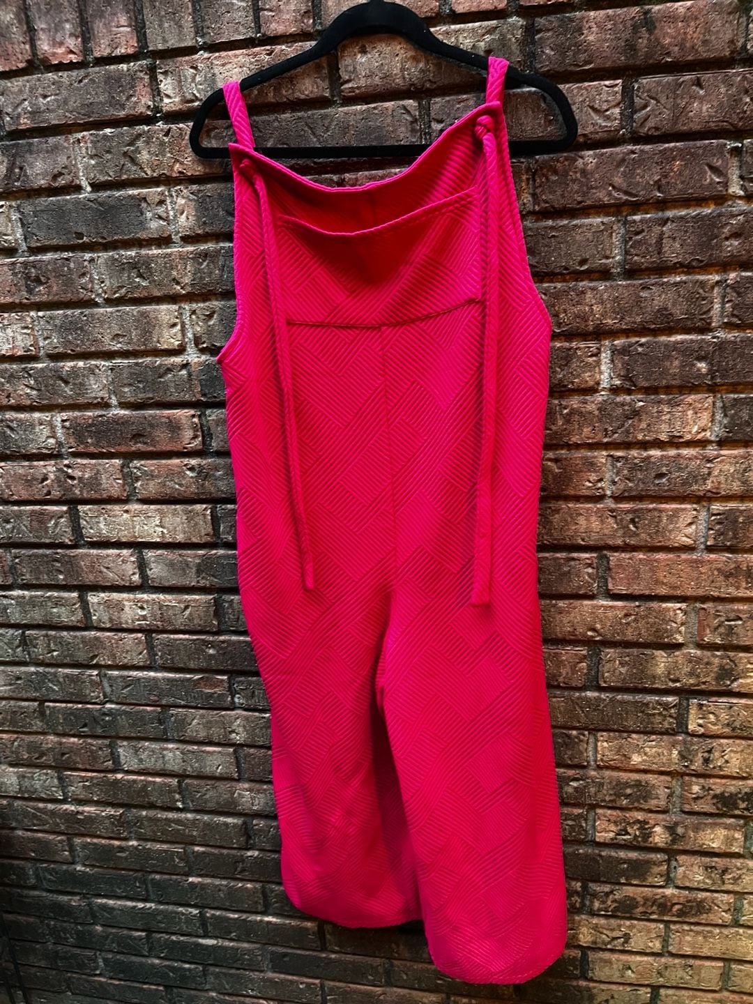 Suit Yourself Adjustable Strap Jumpsuit in Pink, 2
