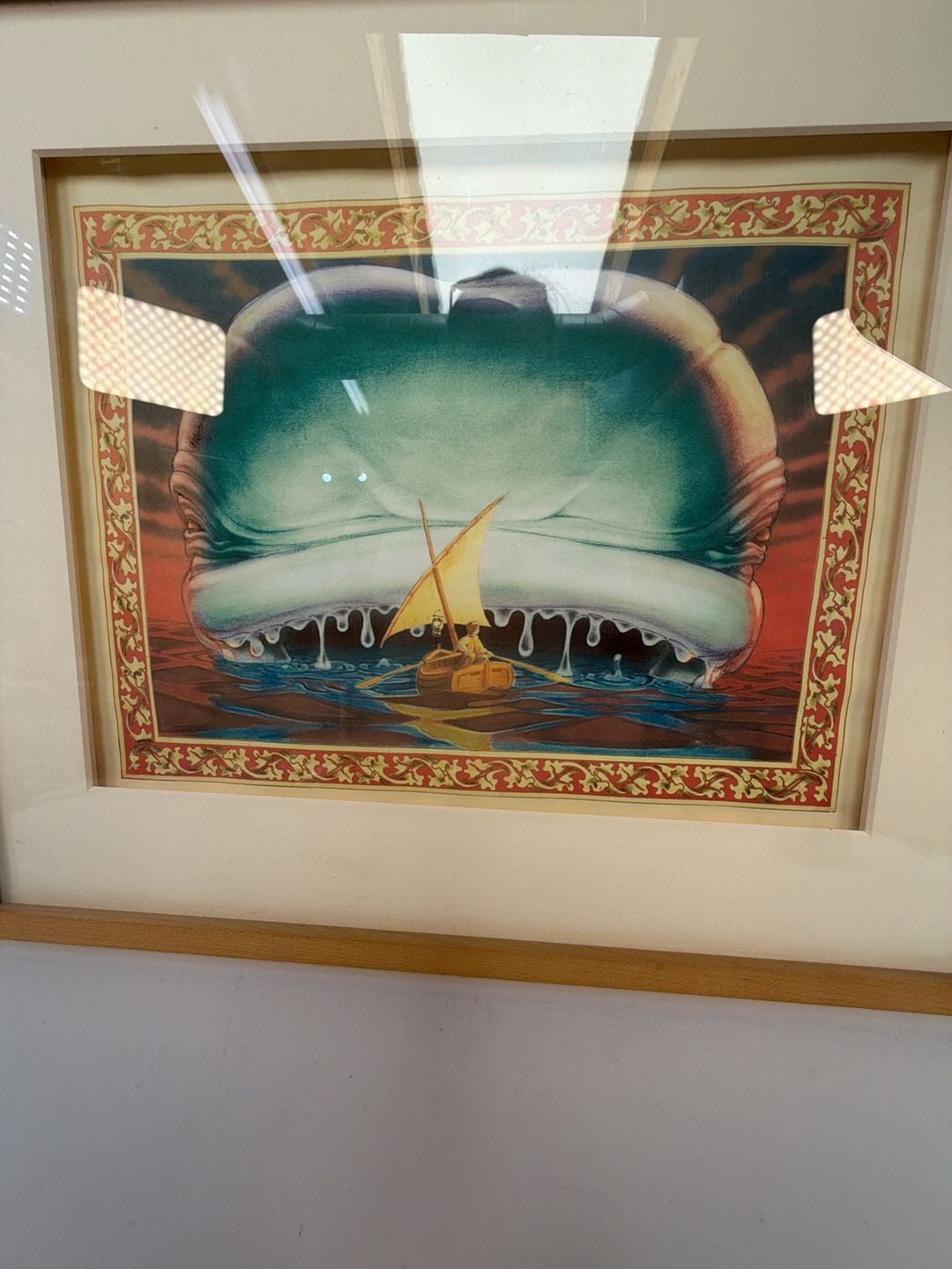 Michael Humphries Pinocchio Monstro The Whale Framed Art Print 2