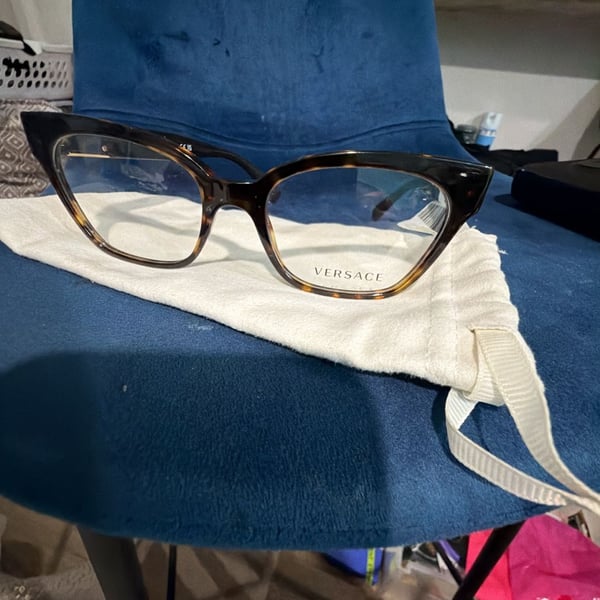 Versace VE3294 108 Tortoise Eyeglasses 53/18
