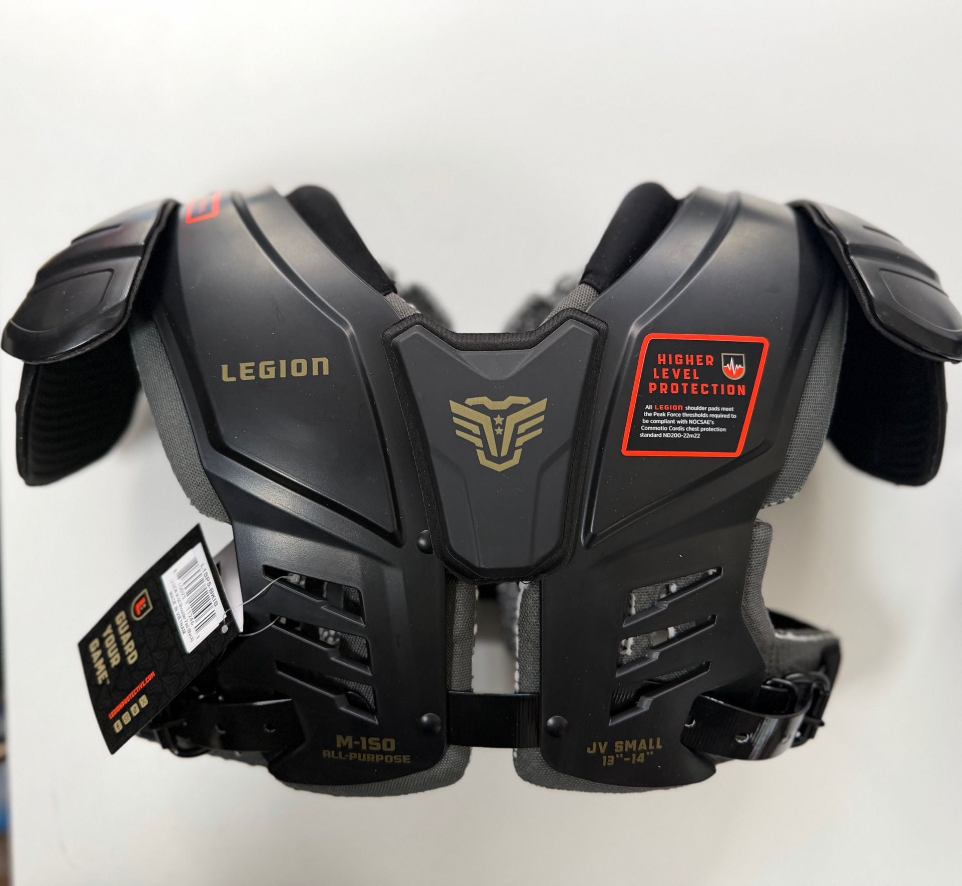 Legion M-150 All-Purpose Football Shoulder Pads JV Small 13"-14" 1