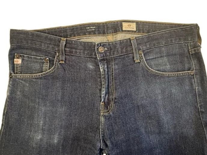 AG Adriano Goldschmied The Tellis Size Mens 38R Blue Denim Jeans 5