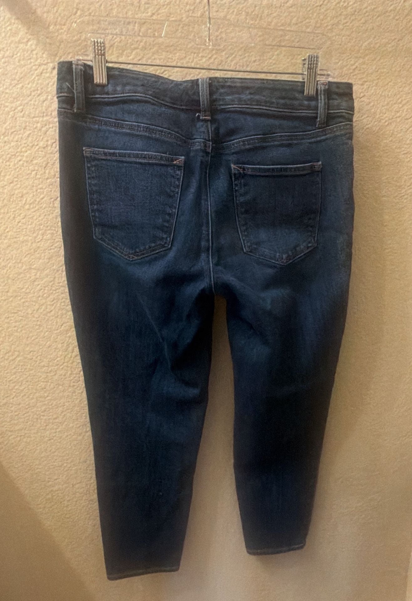 Talbots Flawless Girlfriend Jeans Size 8P Dark Wash Denim 2