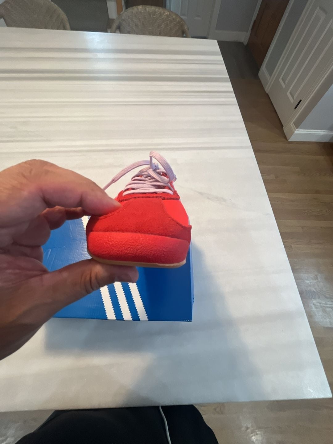 Adidas SL 72 OG W Size 7.5 Solar Red Lavender Sneakers 8