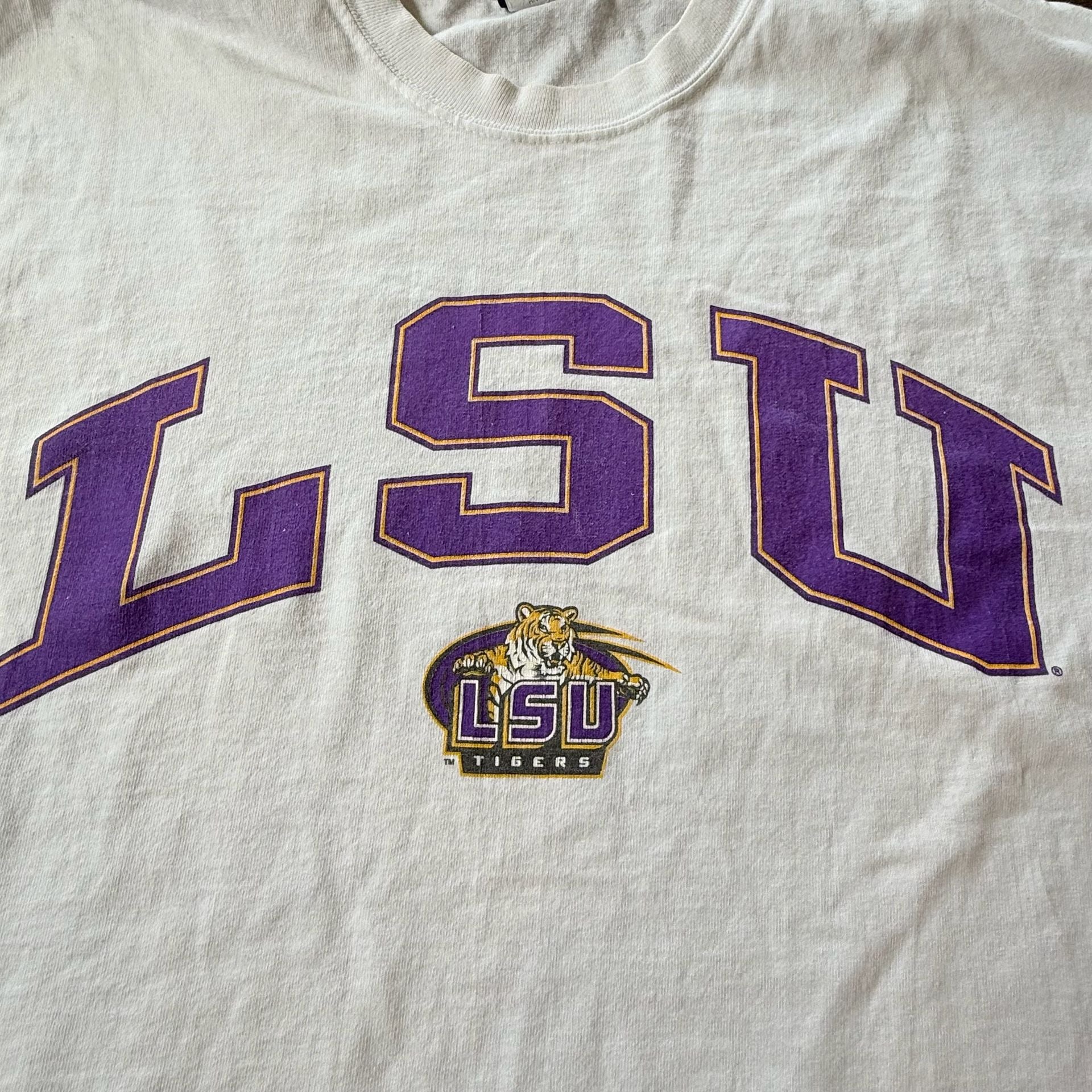 Vintage A|S Sports LSU Tigers T-Shirt Medium gameday fan merch 6