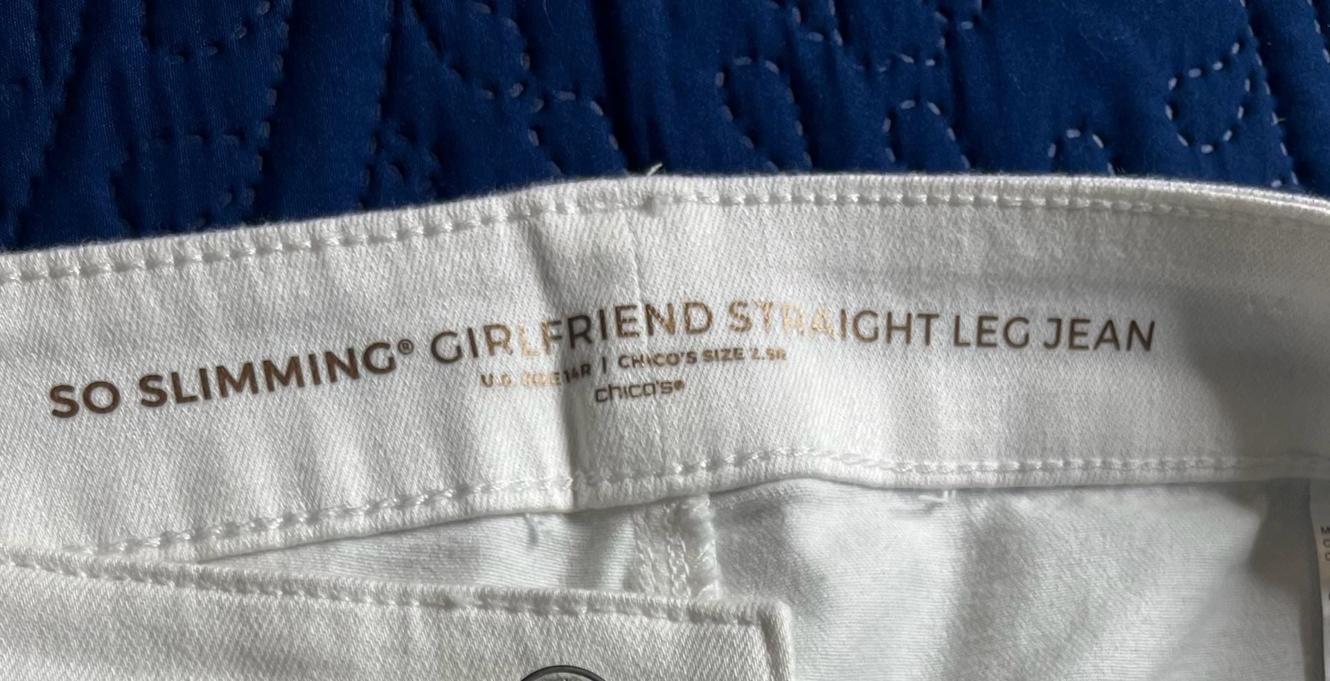 So Slimming Girlfriend Straight Leg Jeans 6