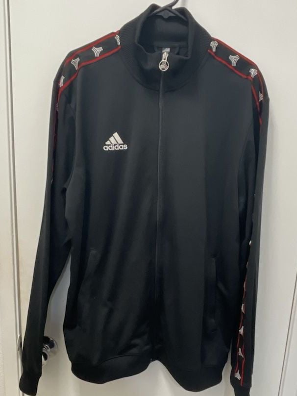 Adidas Tango Tape Clubhouse Track Jacket Black XL 2