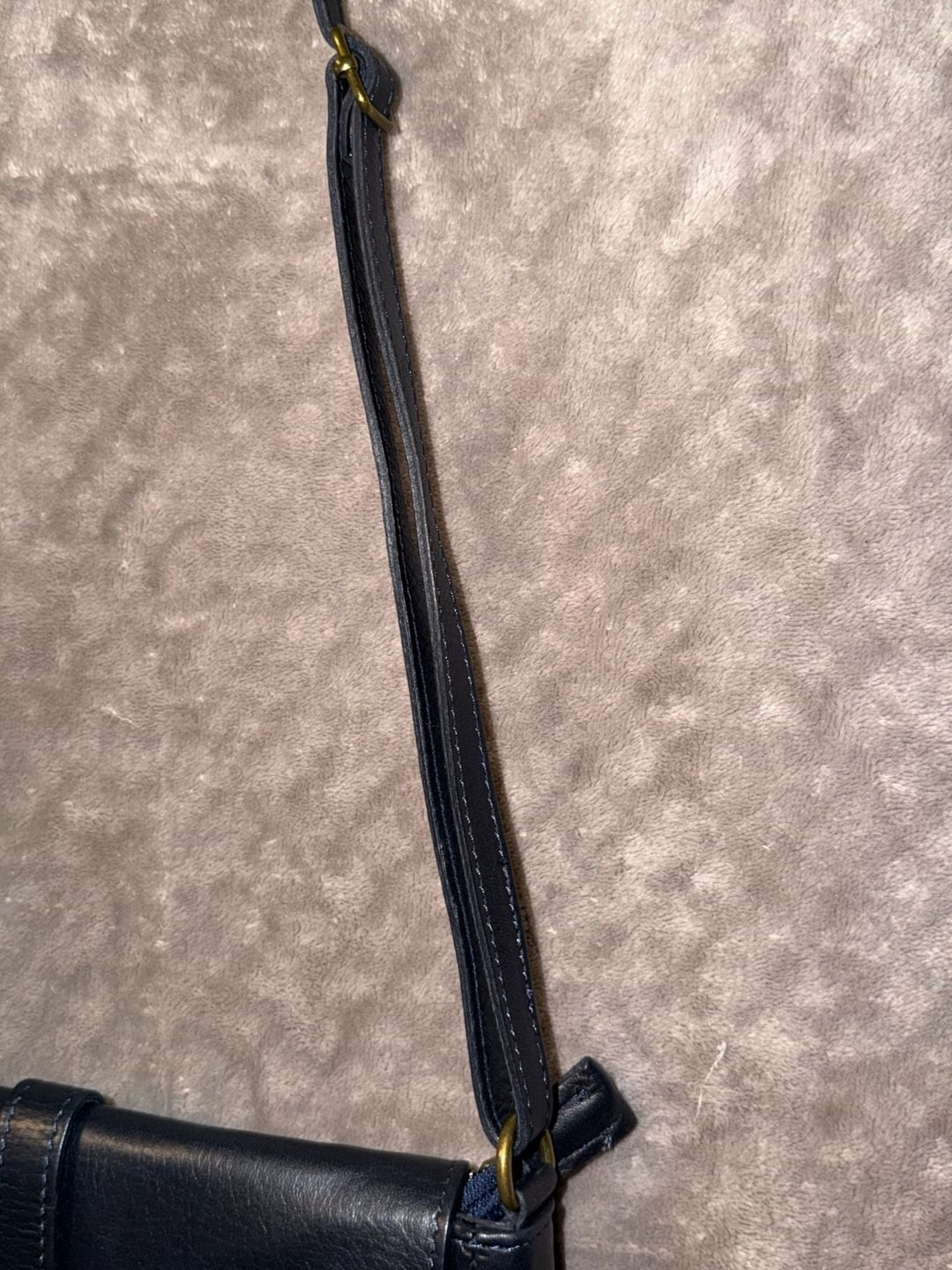 Genuine Leather Made In Italy Crossbody Bag Black 13