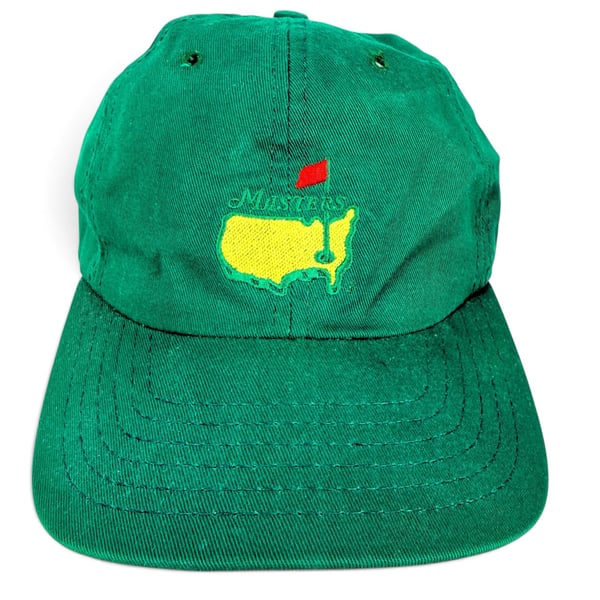 Vintage Masters Hat Augusta National Green Golf Cap American Needle