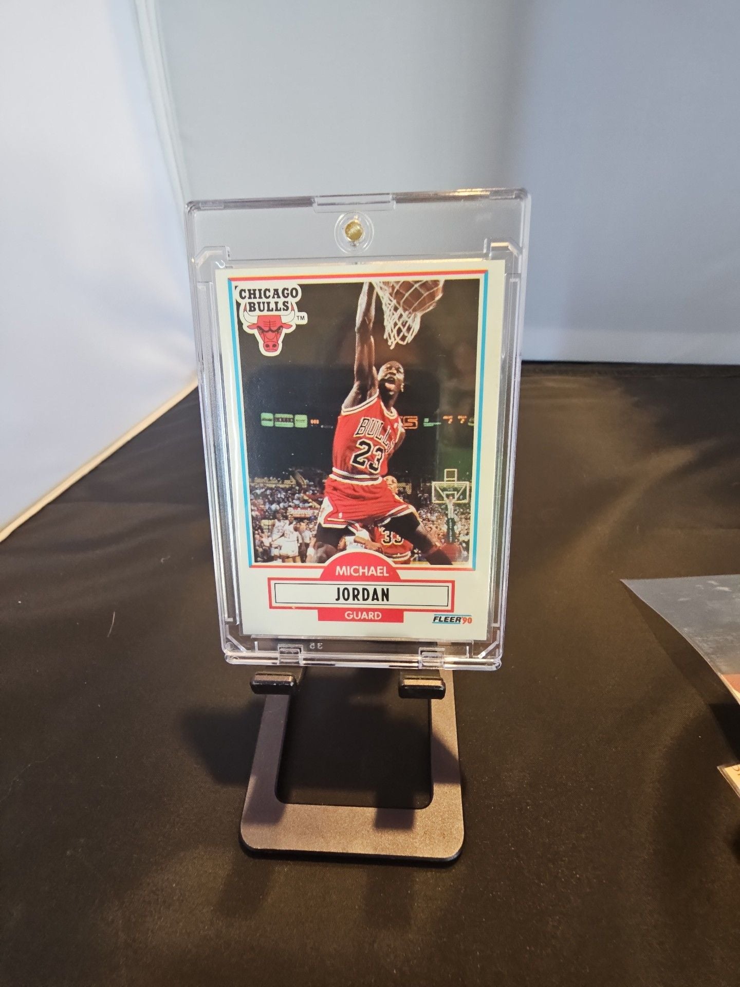 Michael Jordan 1990-91 FLEER BASE SET Card #26 CHICAGO BULLS, 1