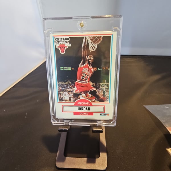 Michael Jordan 1990-91 FLEER BASE SET Card #26 CHICAGO BULLS,