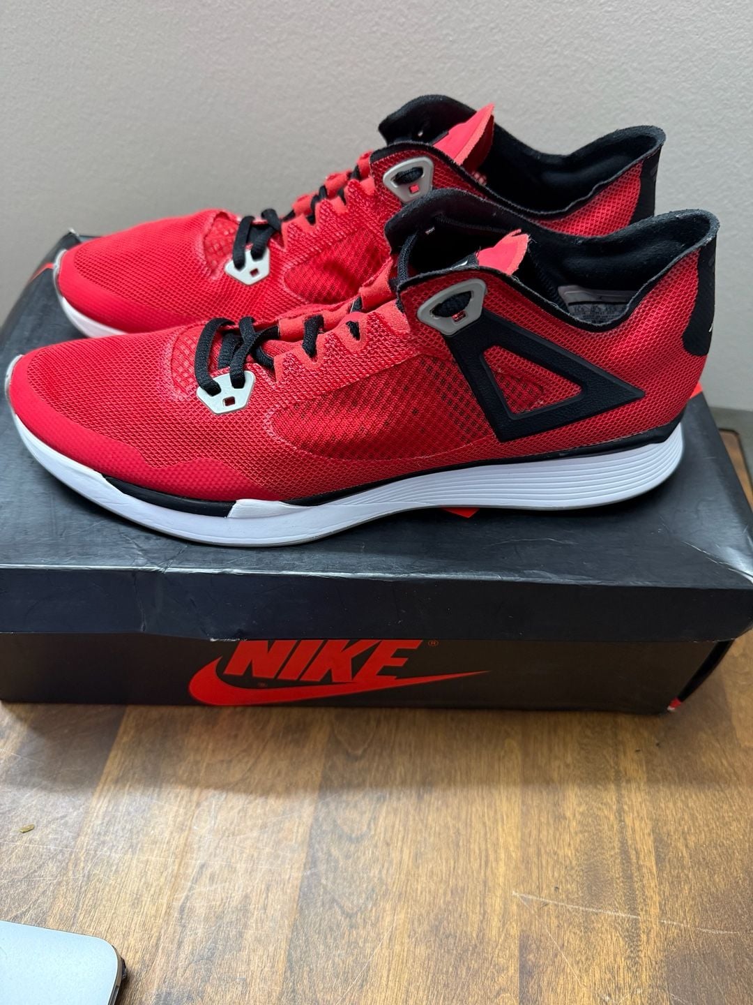 Nike Air Jordan 89 Racer Toro Bravo Fire Red Black White 4 IV Retro Grey 2