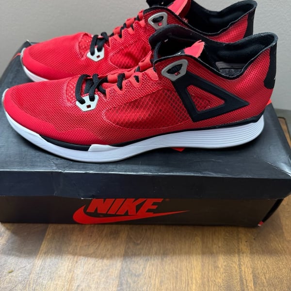 Nike Air Jordan 89 Racer Toro Bravo Fire Red Black White 4 IV Retro Grey