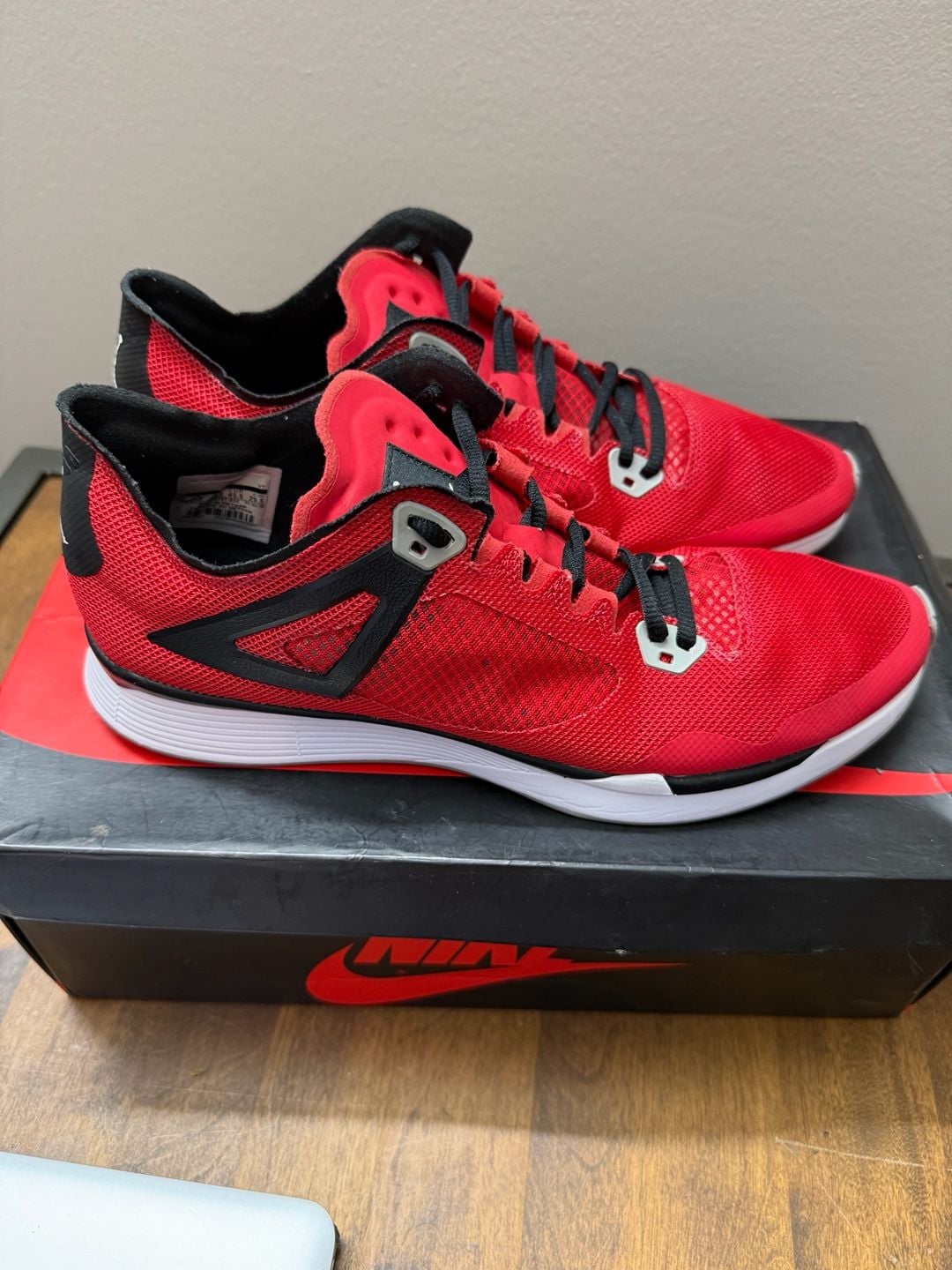 Nike Air Jordan 89 Racer Toro Bravo Fire Red Black White 4 IV Retro Grey 4