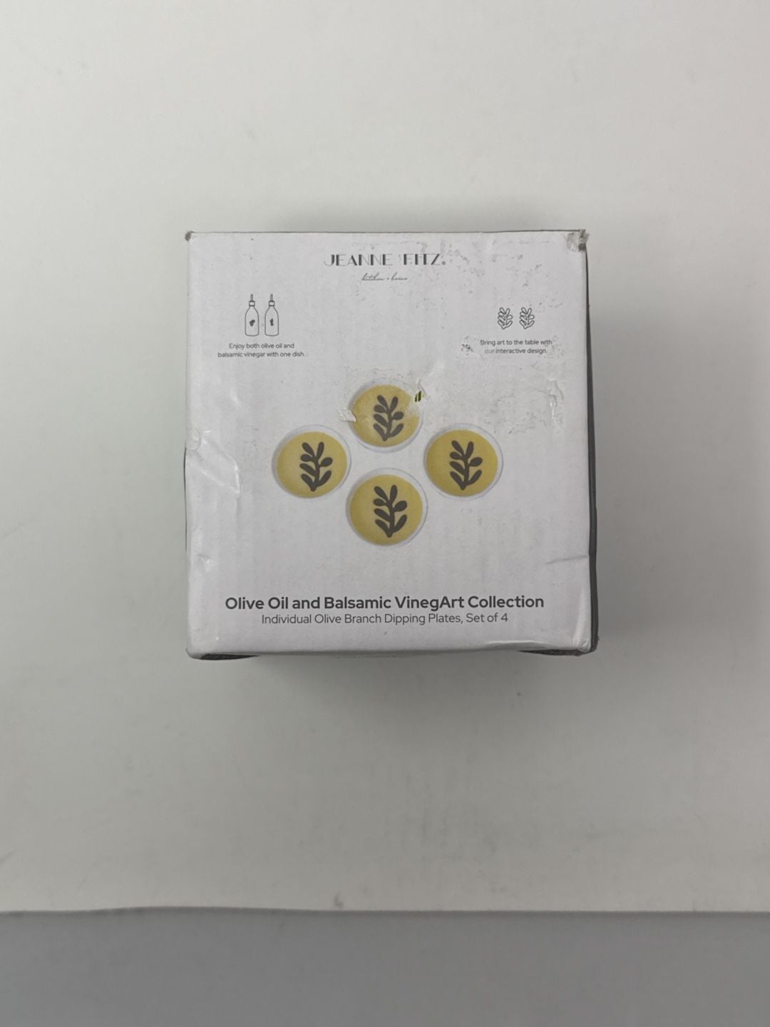 Jeanne Fitz Olive Oil and Balsamic VineArt Collection Individual Olive Branch 1