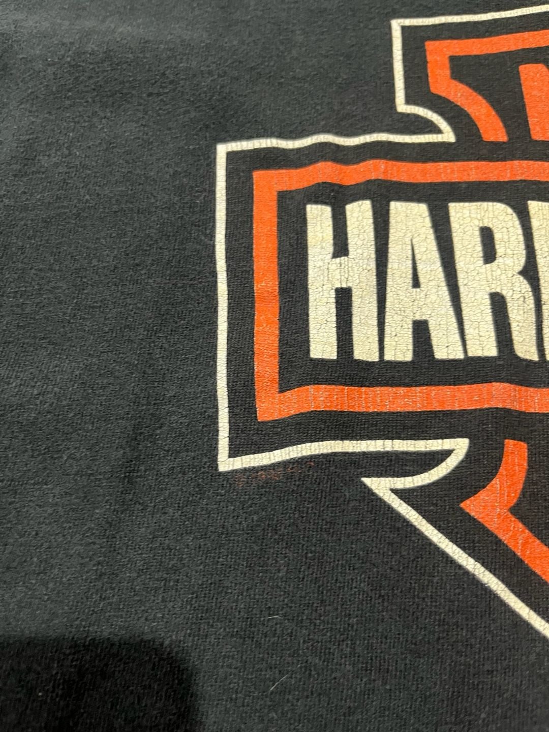 1998 single stitch Harley-Davidson Valparaiso Pig Graphic T-Shirt  8