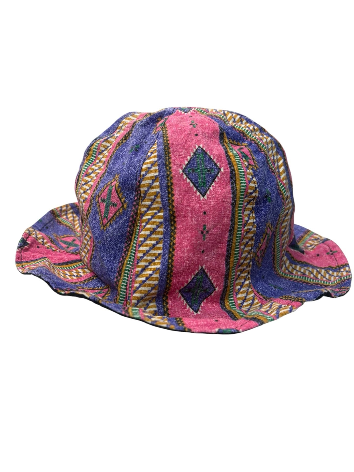 a-k Hippie Festival Bucket Hat Size S Multicolored Boho 3