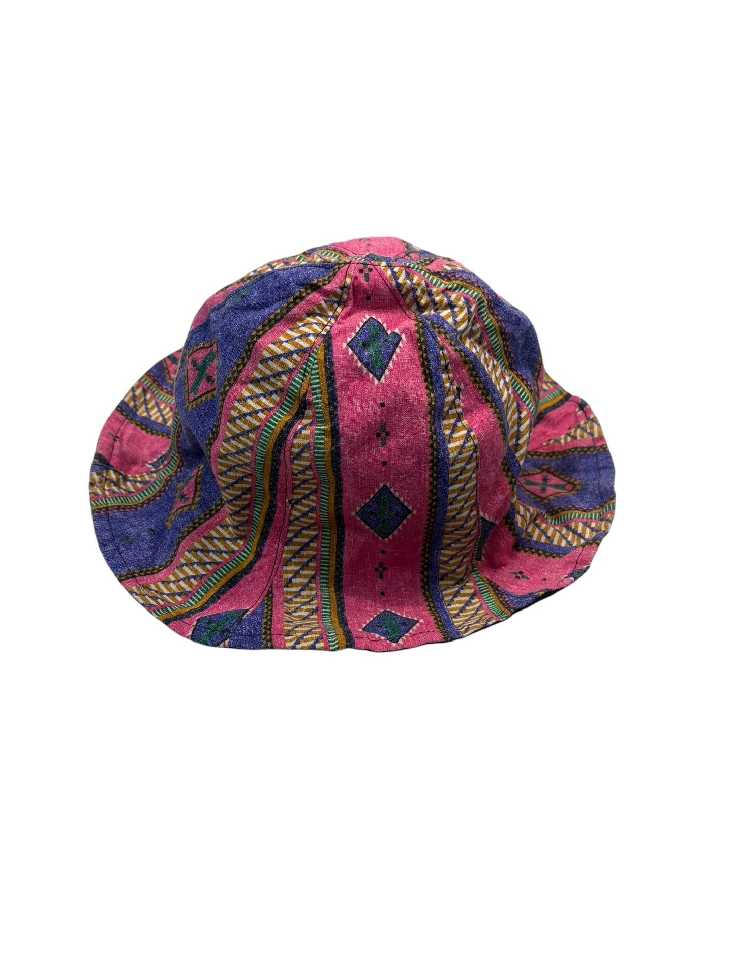 a-k Hippie Festival Bucket Hat Size S Multicolored Boho 2