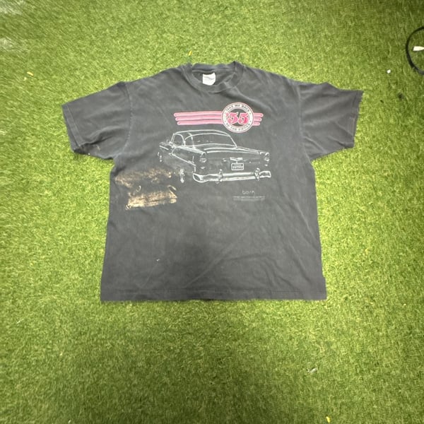 Vintage Hanes Beefy-T Take Me Back to 55 Car T-Shirt XL