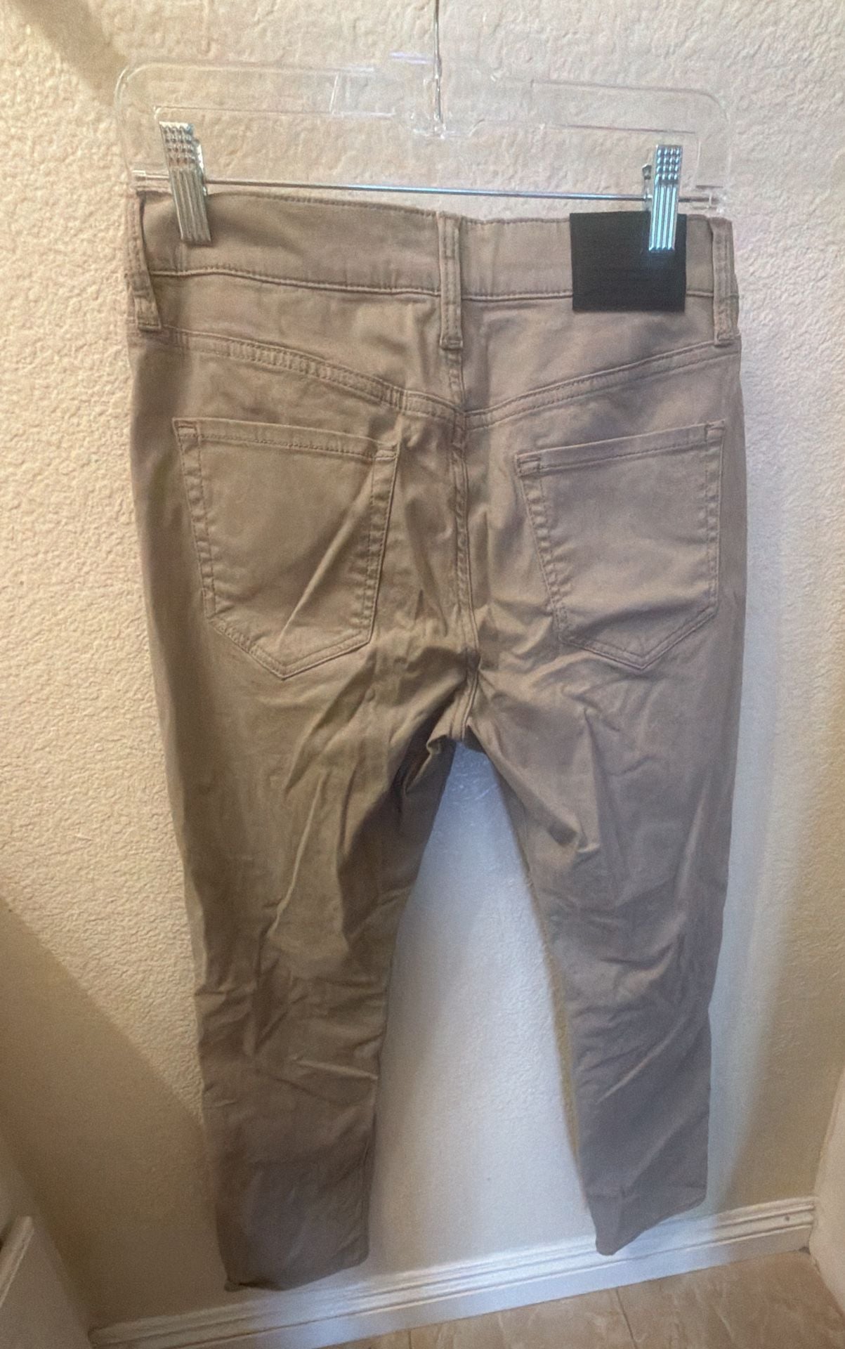 Lucky Brand Men's Khaki Pants Size 30x30 Dark Khaki Twill Straight Leg 5