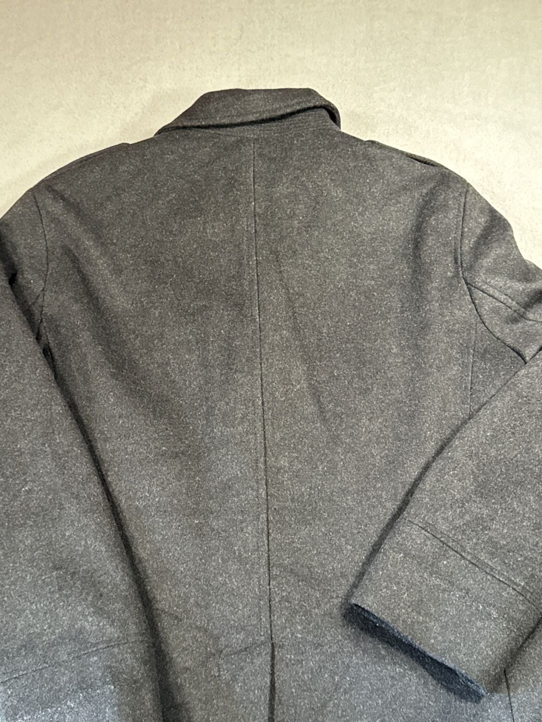Banana Republic Wool Field Jacket Size S Charcoal Grey 9