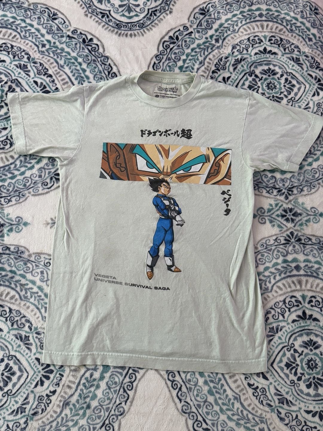 Toei Animation Dragon Ball Super Vegeta Universe Survival Saga T-Shirt Size S 2