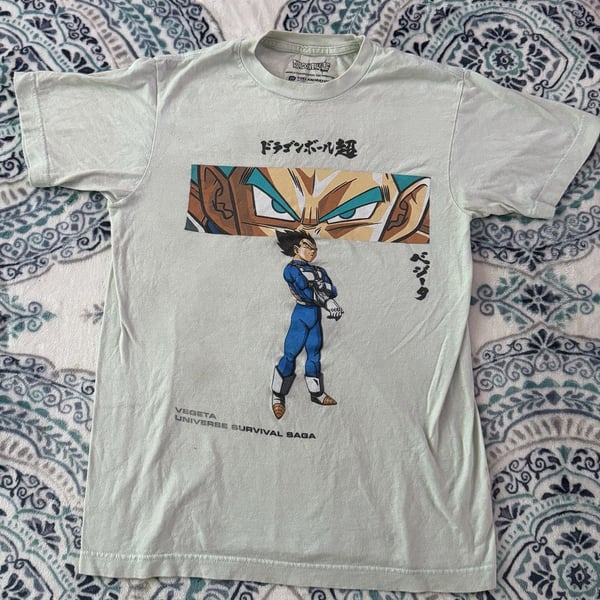Toei Animation Dragon Ball Super Vegeta Universe Survival Saga T-Shirt Size S