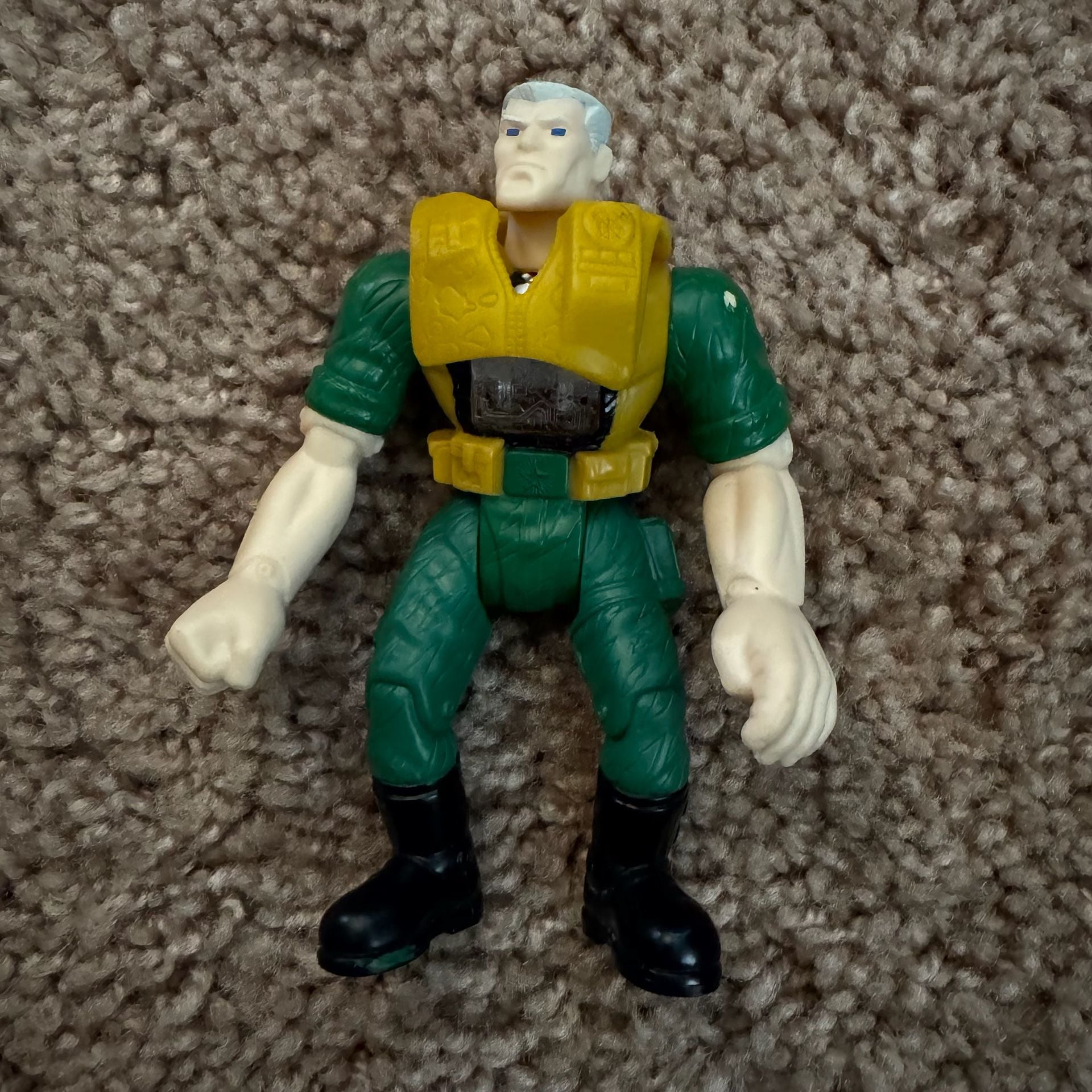 Burger King Small Soldiers Major Chip Hazard Action Figure 1998 1