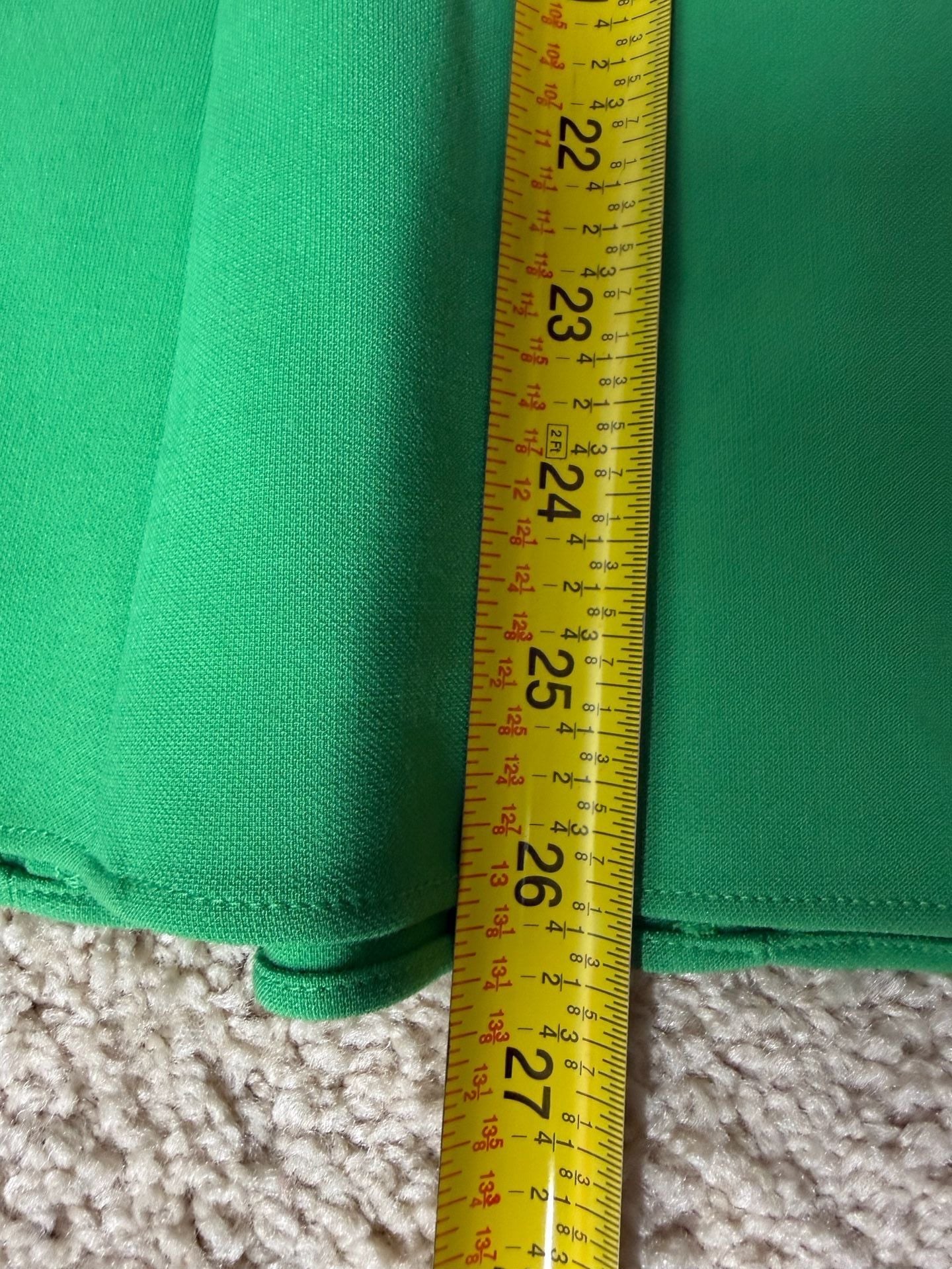 Likely Mini Dress Size 6 Green Spaghetti Strap Sweetheart A-Line 8