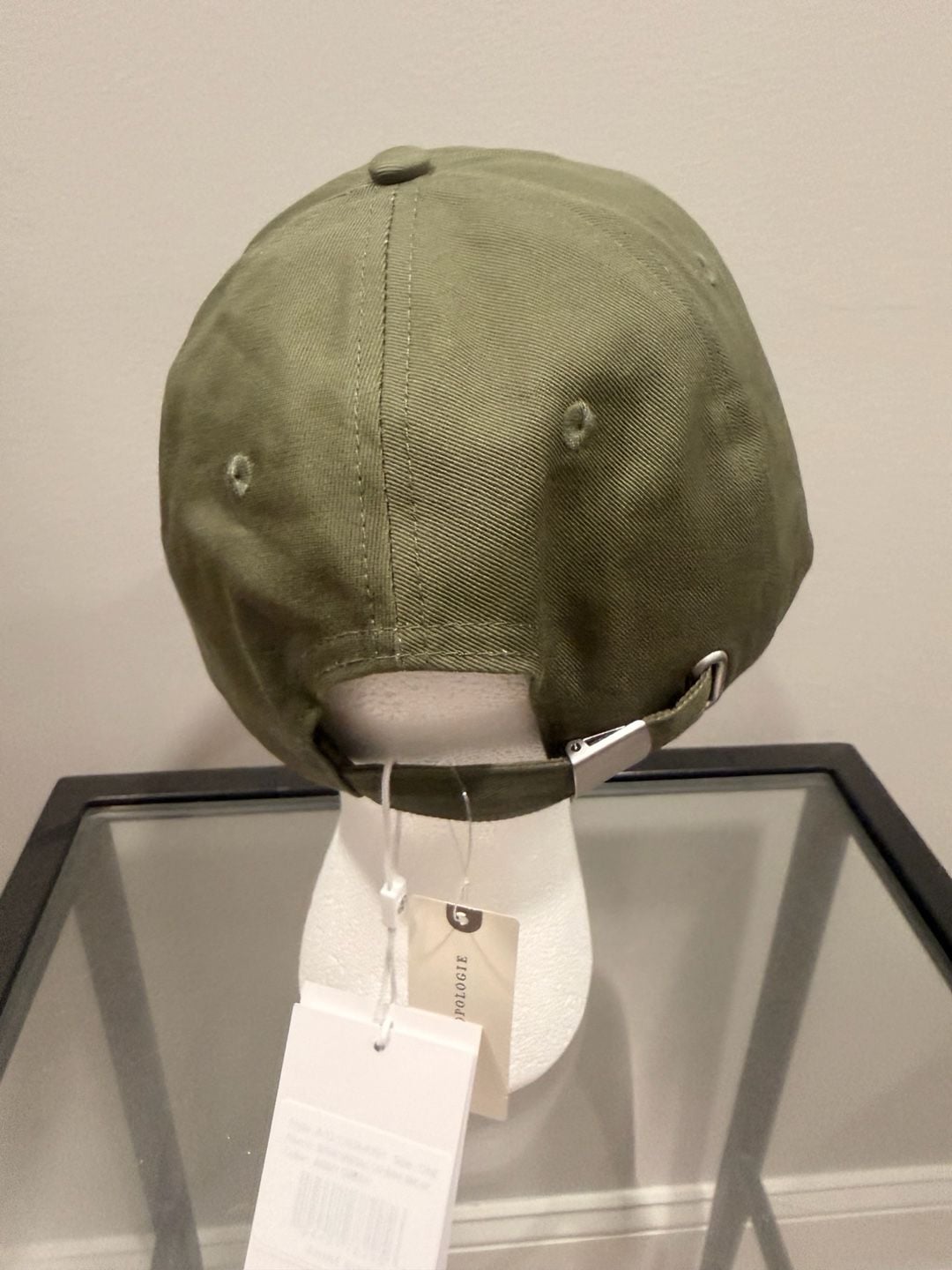 Anine Bing Jeremy New York Baseball Cap Green Cotton 6