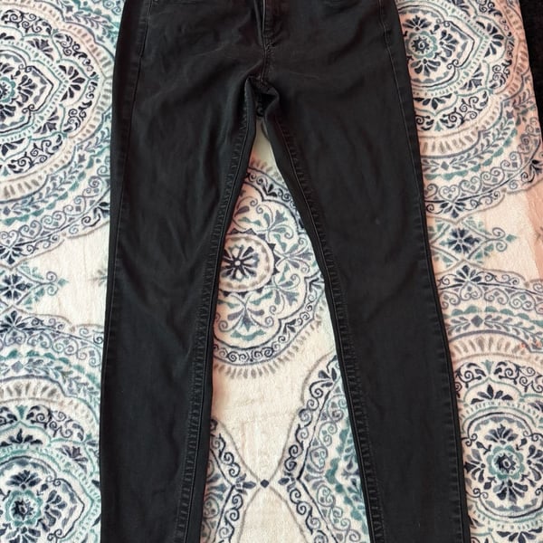 Mudd FLX Stretch Skinny Black Jeans Size 9