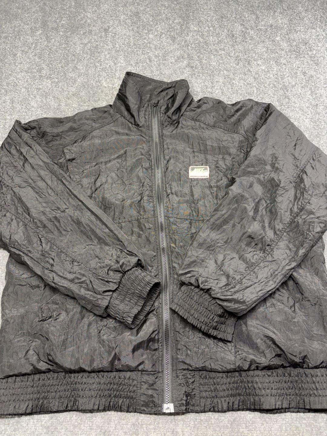 Nike Challenge Court Windbreaker Jacket Size XL Black Vintage 90s Full Zip-court 1