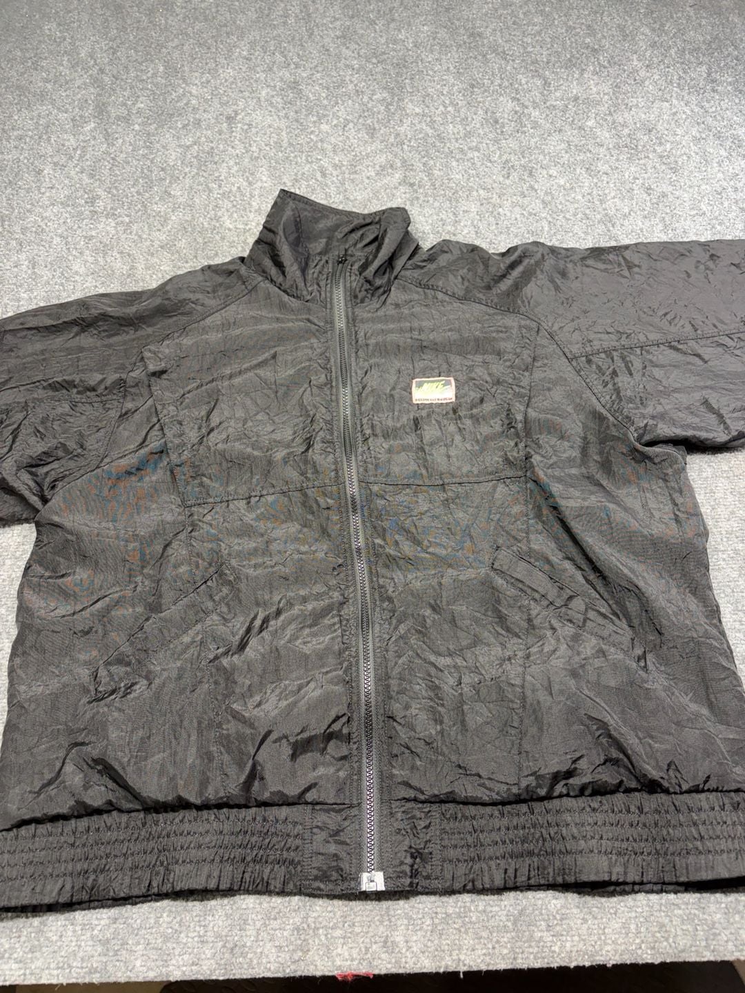 Nike Challenge Court Windbreaker Jacket Size XL Black Vintage 90s Full Zip-court 2