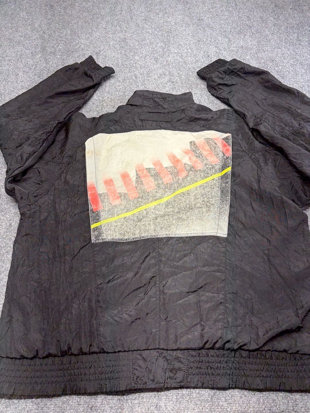 Nike Challenge Court Windbreaker Jacket Size XL Black Vintage 90s Full Zip-court 10