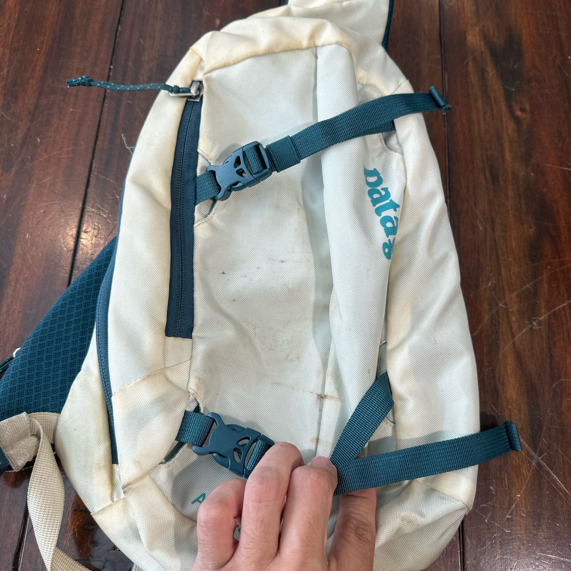 Patagonia Atom Sling 8L Size All White Crossbody Bag 3