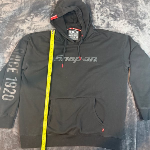 Dixxon Flannel Company Snap-On Size XL Black Limited Edition Hoodie#137