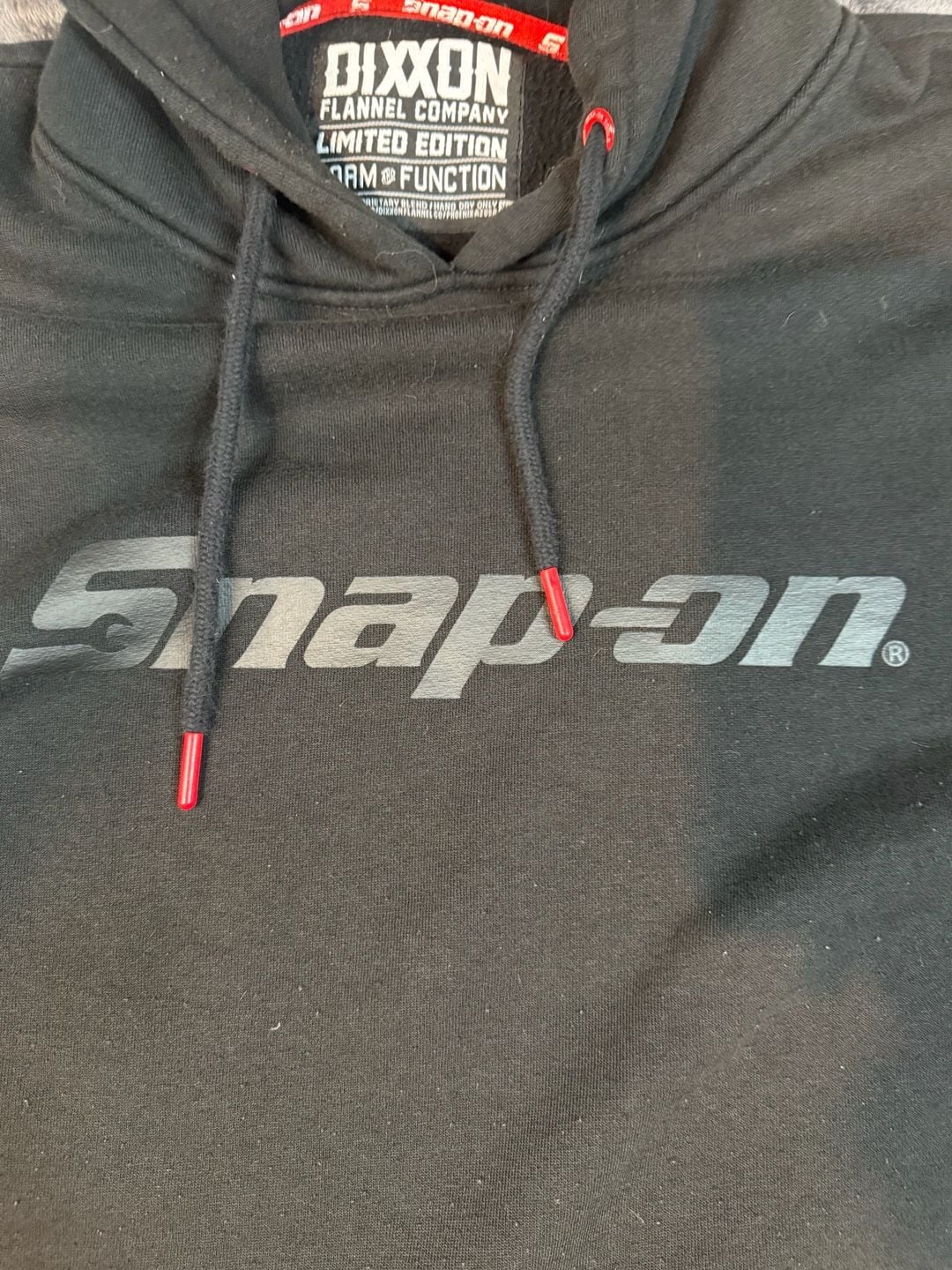Dixxon Flannel Company Snap-On Size XL Black Limited Edition Hoodie#137 6