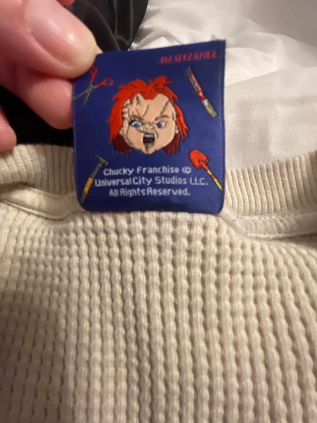 Chucky Shoe Palace Players Club Thermal Long Sleeve Shirt Size M
Halloween
Spook 7