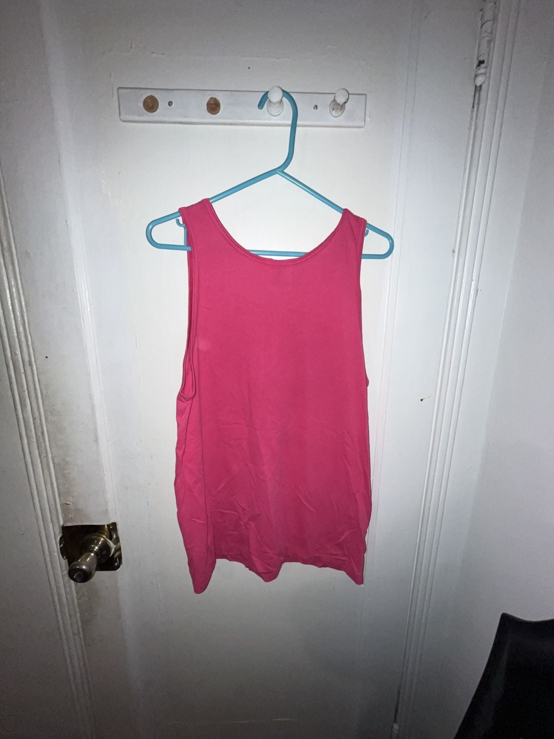 SSI Rude Dogs Tank Top Size M Pink Pitbull Graphic 4