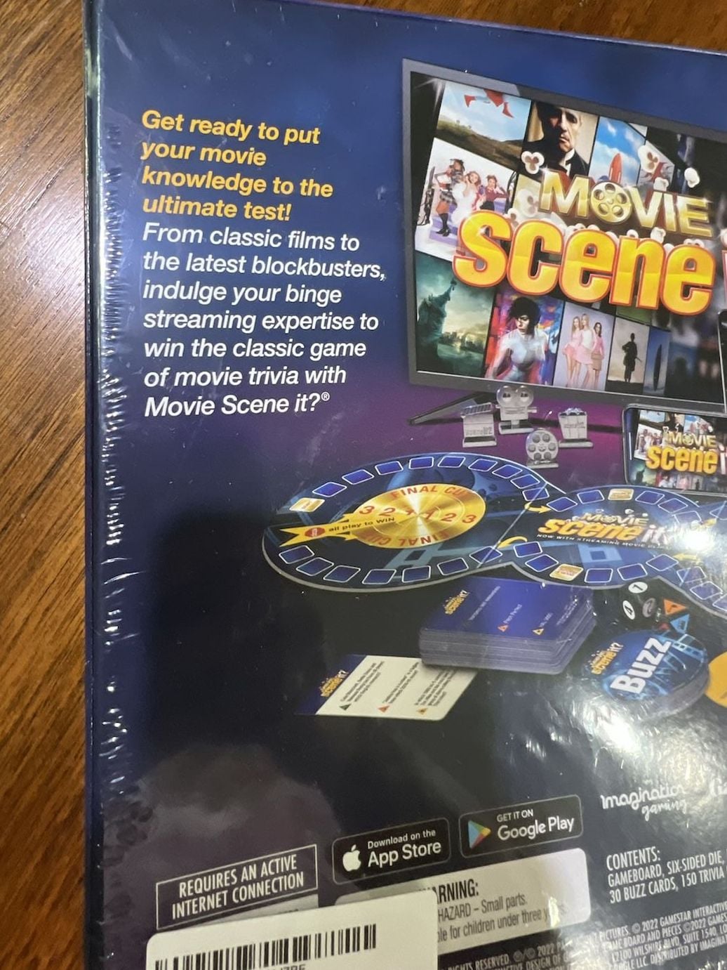 Imagination Gaming Movie Scene It? Board Game New 8