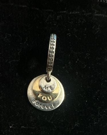 Pandora Me You Forever Charm 791979CZ 2
